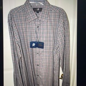 New Hart Schaffner Marx Men’s Dress Shirt Medium